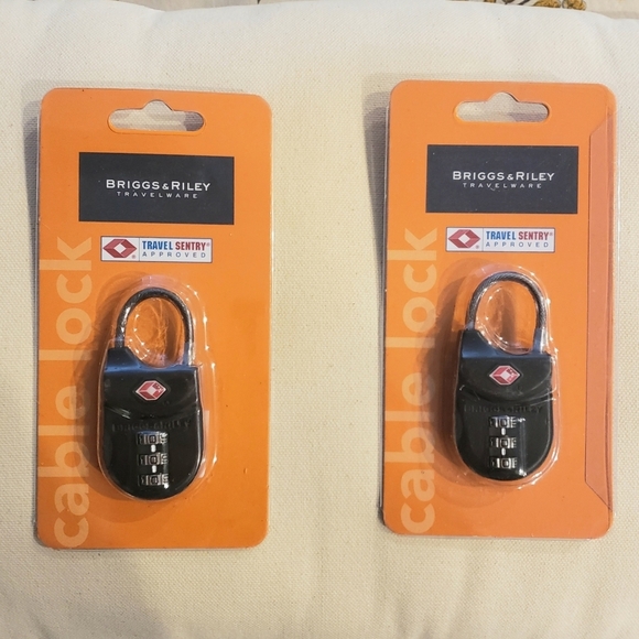 OSPREY Other - Briggs & Riley (set of 2)  TSA 3-Dial Cable Luggage Locks. NIB